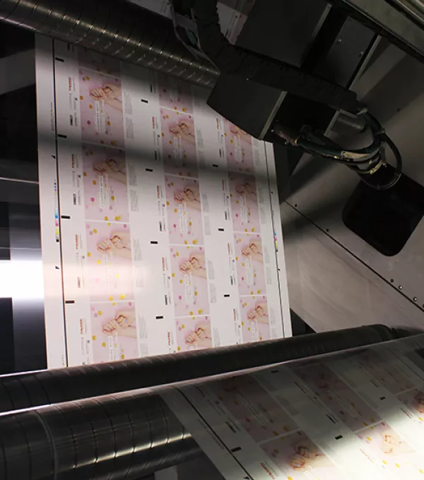 Print product sample Follmann Wet wipes